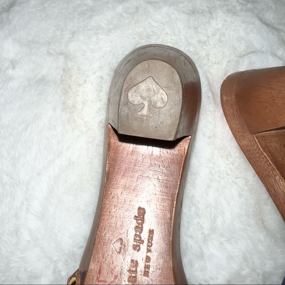Kate Spade ♠️ Bow and wood sandals - Picture 9 of 9